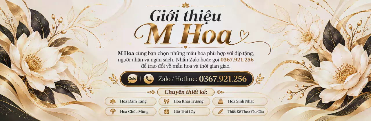 Ảnh bìa Shop hoa tươi Xã Yên Mỹ Hưng Yên - Gửi sự quan tâm qua từng món hoa